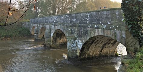 Image Of Old Iford Bridge By Michael Bennett 1016294