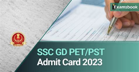 Ssc Gd Pet Pst Admit Card Get Direct Link Here