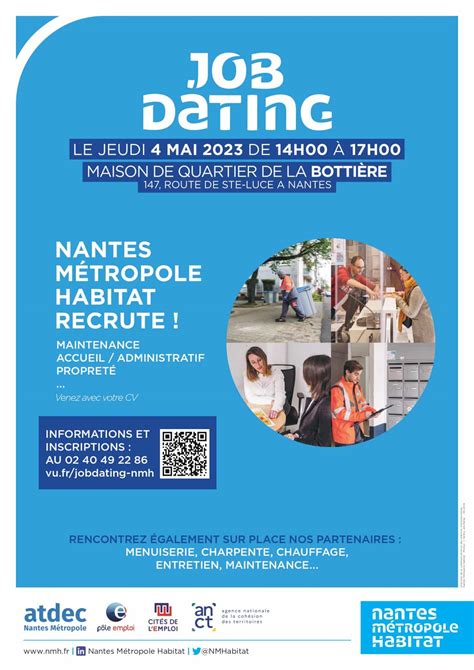 Recrutement Job Dating Nantes M Tropole Habitat Atdec Nantes