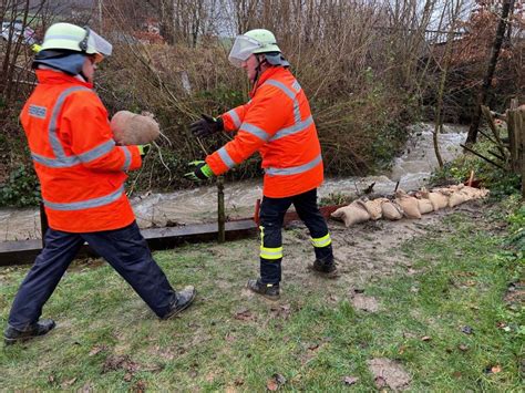 Hochwasser Unwetter Einsätze Freiwillige Feuerwehr Bestwig