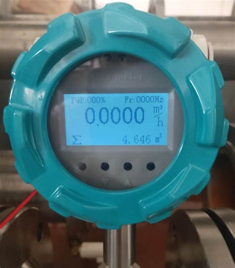 Stainless Steel Turbine Flowmeter With 4 To 20mA RS 485 HART Pulse