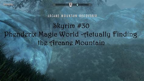 Skyrim Special Edition Phenderix Magic World Actually Finding