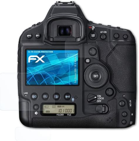 Atfolix Screen Protection Film Compatible With Canon Eos D X Mark Ii