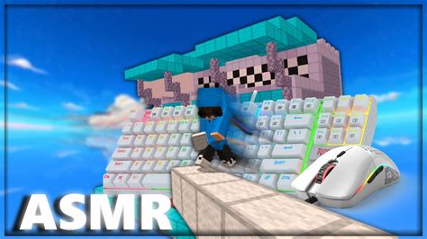 Keyboard Mouse Asmr Sounds Hypixel And Pika Network Bedwars Youtube