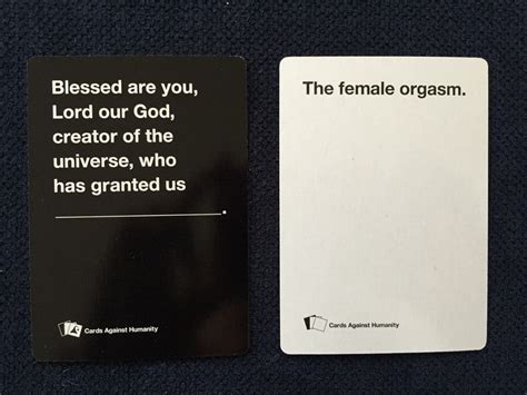 Feminists Play Cards Against Humanity And Lets Just Say The Consensual Sex Card Is Deployed