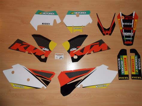 Kit déco Complet KTM EXC EXCF SX SXF 05 à 07 Rd2shop