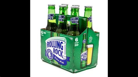 Rolling Rock Extra Pale Lager Live YouTube