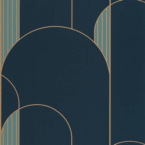 High Walls- Petrol Blue - I Wallpaper Interiors