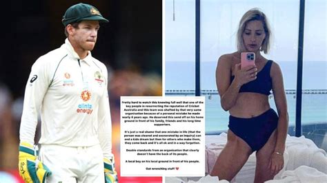 Ashes 2022 Tim Paines Brother Slams Cricket Australia Over Sexting