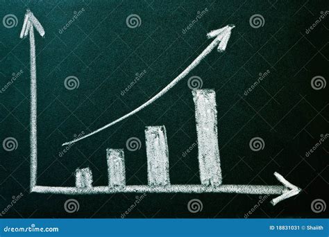 Business Chart Showing Positive Growth Stock Image - Image: 18831031