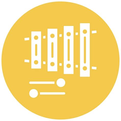 Premium Vector Xylophone Vector Illustration Style