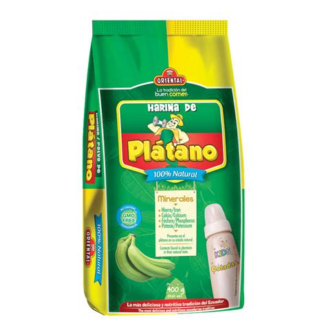 Comprar Harina de 100 Plátano 400g en Canarias VEGESAN