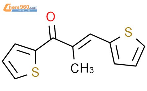 93698 68 1 2 Propen 1 one 2 methyl 1 3 di 2 thienyl 化学式结构式分子式mol