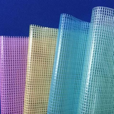 Wholesale Transparent PVC Coated Mesh Tarpaulin Manufacturers Factory