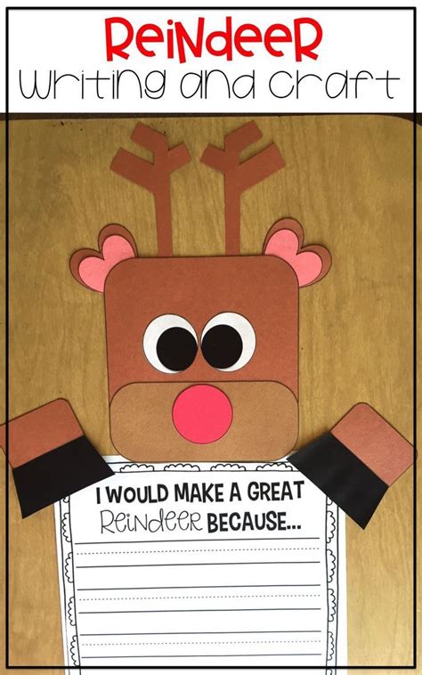 Reindeer Writing Craft A Writing Conventions Assessment Reindeer