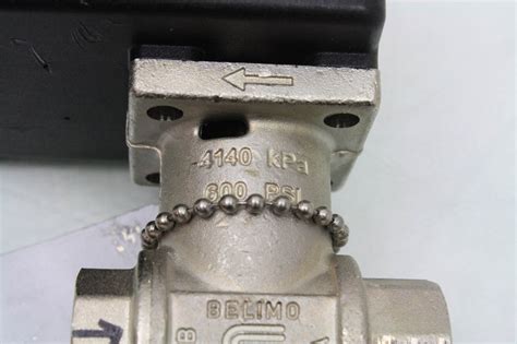Belimo B313btr24 Sr T Us 3 Way 12 Brass Ball Valve 600 Psi With