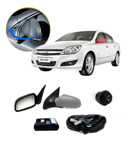 Kit Retrovisor Rebatimento Gm Chevrolet Vectra Tragial Parcelamento