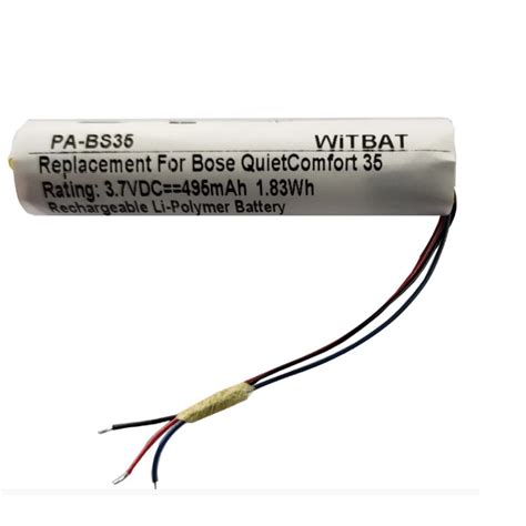 New Battery For Bose Quietcomfort 45qc45 Headset Li Po Li Polymer Rechargeable Pack Replacement