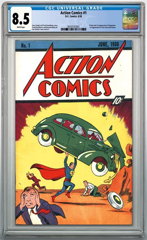 Cgc Graded Action Comics 1 Sells For Over 2 Million Cgc