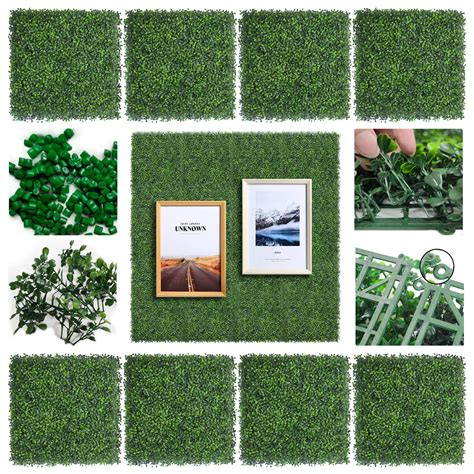 Bybeton Artificial Boxwood Wall Panels20x 208pc Uv Anti Grass Wall