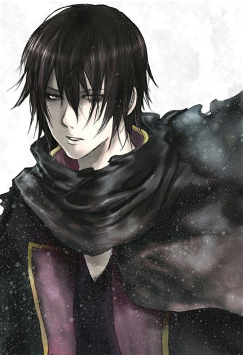 Anime Male Ninja With Black Hair