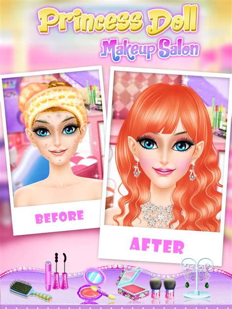 Pink Princess Makeover Fashion Doll Salon Game Apk 1 0 For Android