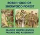 Robin Hood Of Sherwood Forest Reading Comprehension Passage And Assessment