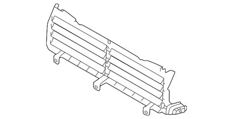 Genuine Oem Radiator Shutter Assembly Part Lr135376 Fits 2020 2023