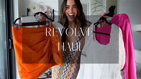 Revolve Haul Trying On Some New Items For Spring From Revolve Youtube