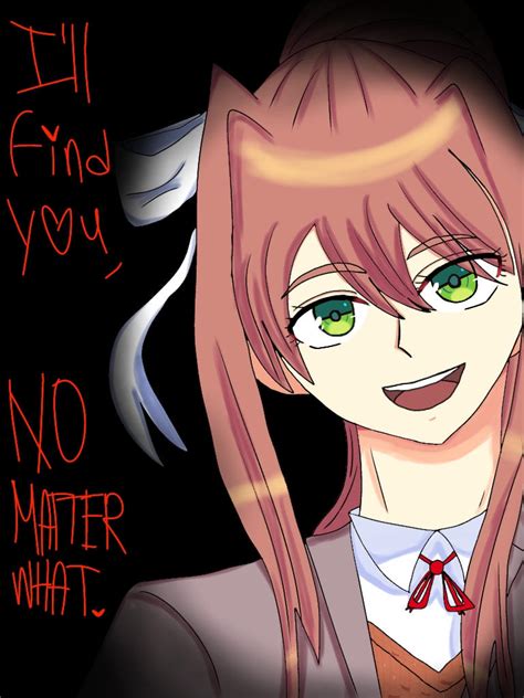 Yandere Monika By Skyshine690 On Deviantart