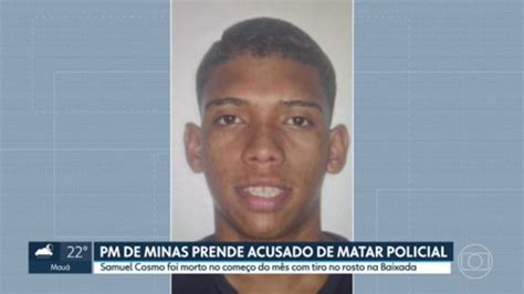 Vídeo PM de Minas prende acusado de matar policial tiro no rosto