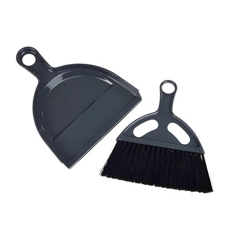 Pelle Balayette En Plastique Mini 20cm Anthracite