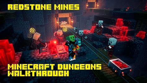 Redstone Mines Minecraft Dungeons Walkthrough Part 6 YouTube