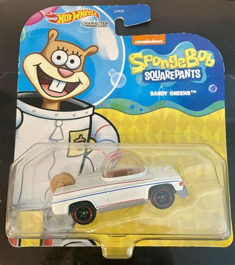2021 Hot Wheels Spongebob Squarepants Character Cars Sandy Cheeks EBay In 2024 Sandy Cheeks