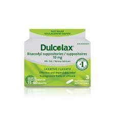 Dulcolax 10 MG Suppositories 3 CT – Divine