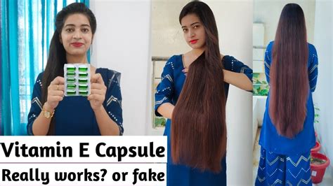 How To Use Vitamin E Capsule For Hair Growth Hair Fall Rough