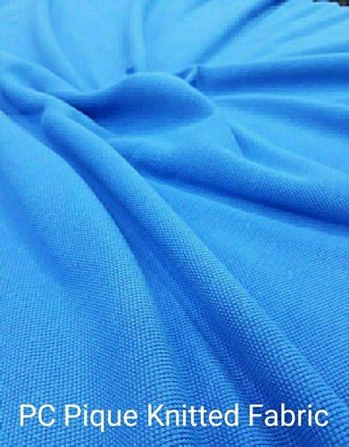 PC Pique Knitted Fabrics Plain Solids GSM 170 180 210 220 240