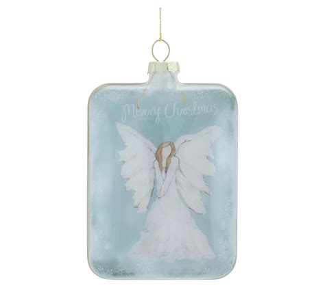 Melrose Glass Angel Ornament Set Of Qvc