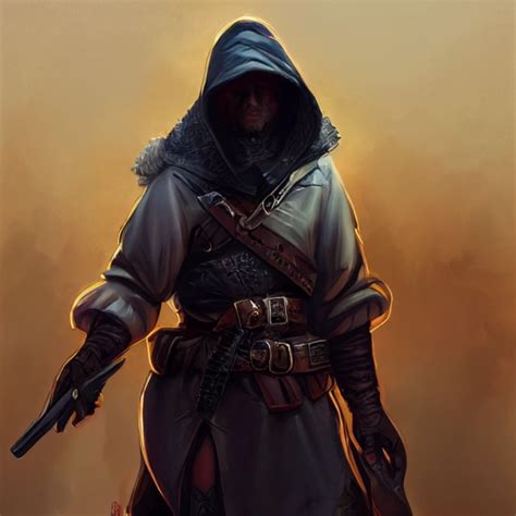 Scoundrel Assassin Sneaky Dnd Fantasy Artstation Midjourney