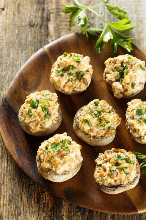 Bacon And Cream Cheese Stuffed Mushrooms Recipe