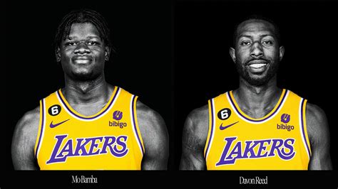 Lakers Acquire Mo Bamba And Davon Reed