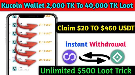 Instant To Loot Kucoin Wallet Offer Unlimited Reffer