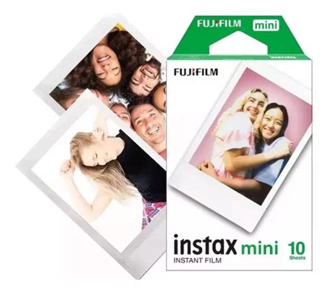 Combo De Filmes Fujifilm Instax Mini Branco 20 Fotos Frete grátis