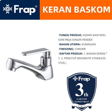 Jual Frap If Kran Dapur Tanam Keran Wastafel Kuningan Shopee