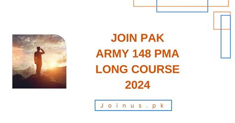 Join Pak Army 148 PMA Long Course 2024 Apply Now