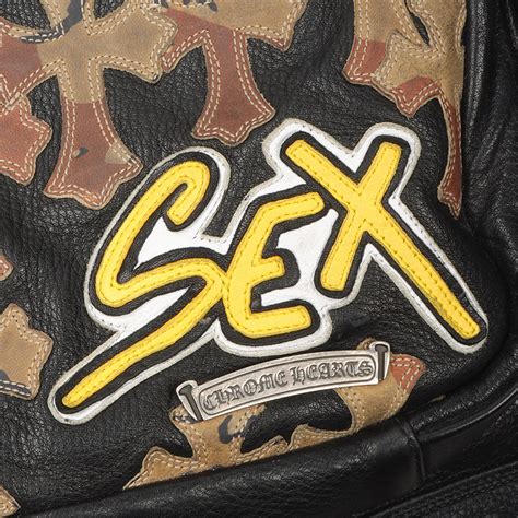 第19回最高のバックパックを探せ CHROME HEARTS Matty Boy Sex Records Leather Backpack 時代を超えて愛される永遠の