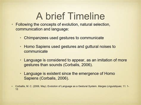 Anthropology Evolution Of Human Language And Tongue Words