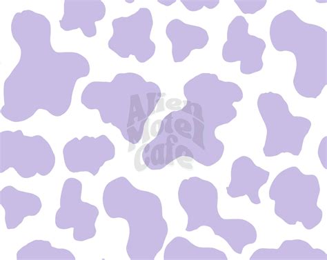 Pastel Purple Cow Print Seamless Repeat Digital Pattern - Etsy Canada