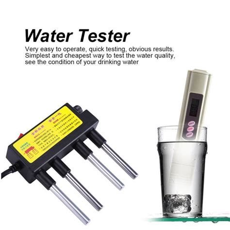 Testeur De Qualit De L Eau Yosoo Stylo De Test Tds Lectrolyseur