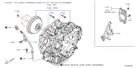 Nissan Rogue Automatic Transmission Transaxle Cvt Driveline